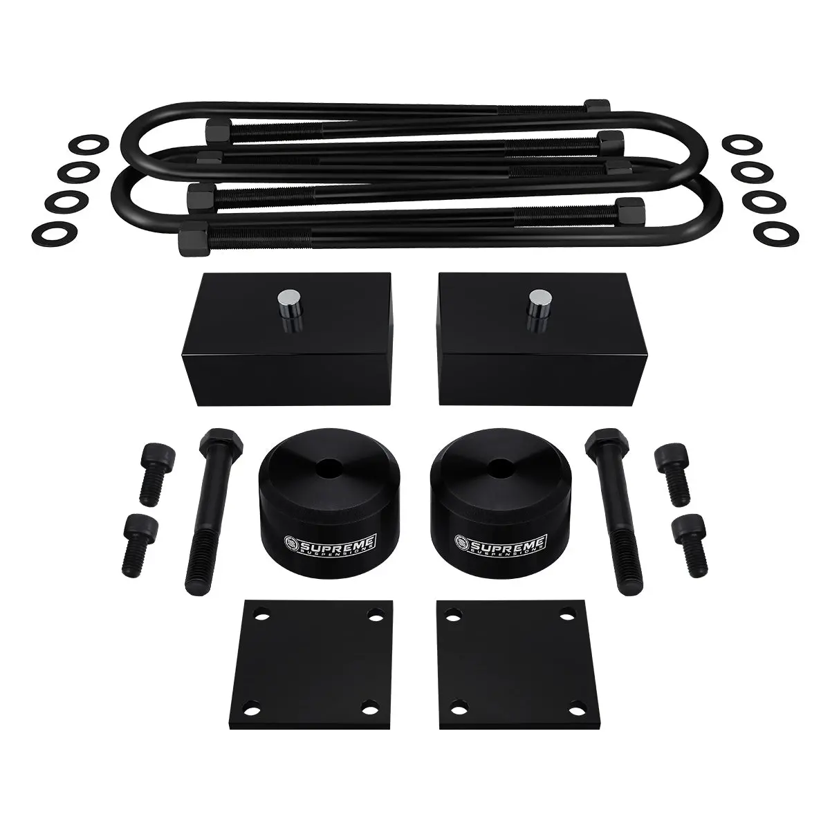 2005-2016 Ford F350 Super Duty Full Suspension Lift Kit, Brake Line Relocation Brackets 4Wd 4X4 - Non-Overload Models Only 2