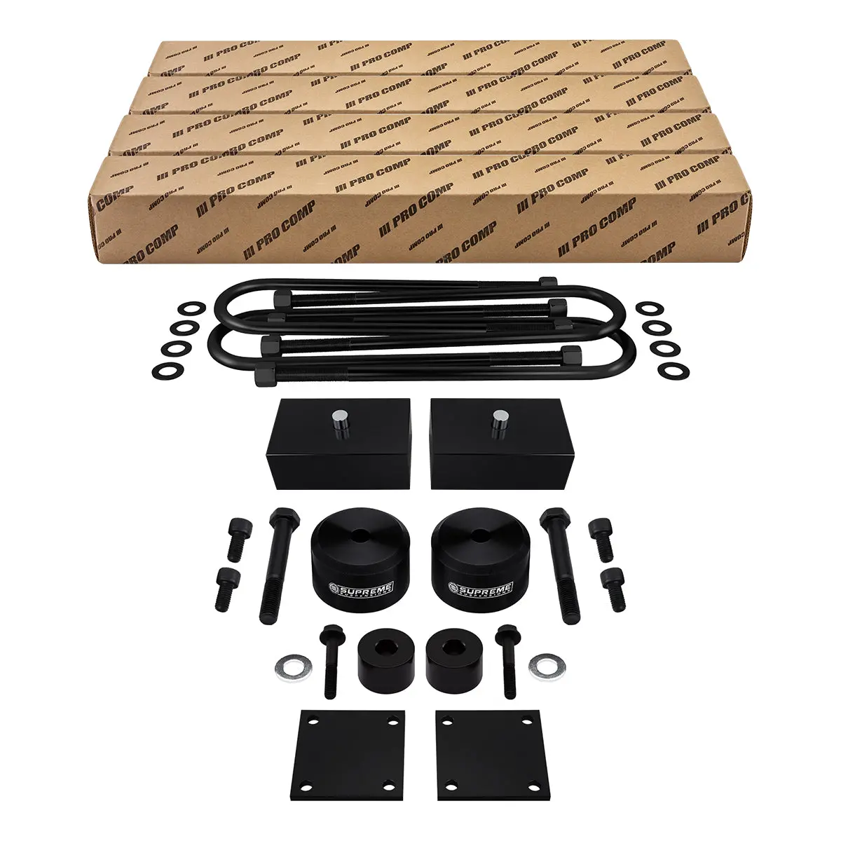 2005-2016 Ford F250 Full Suspension Lift Kit With Pro Comp Pro-X Shocks 4Wd 1