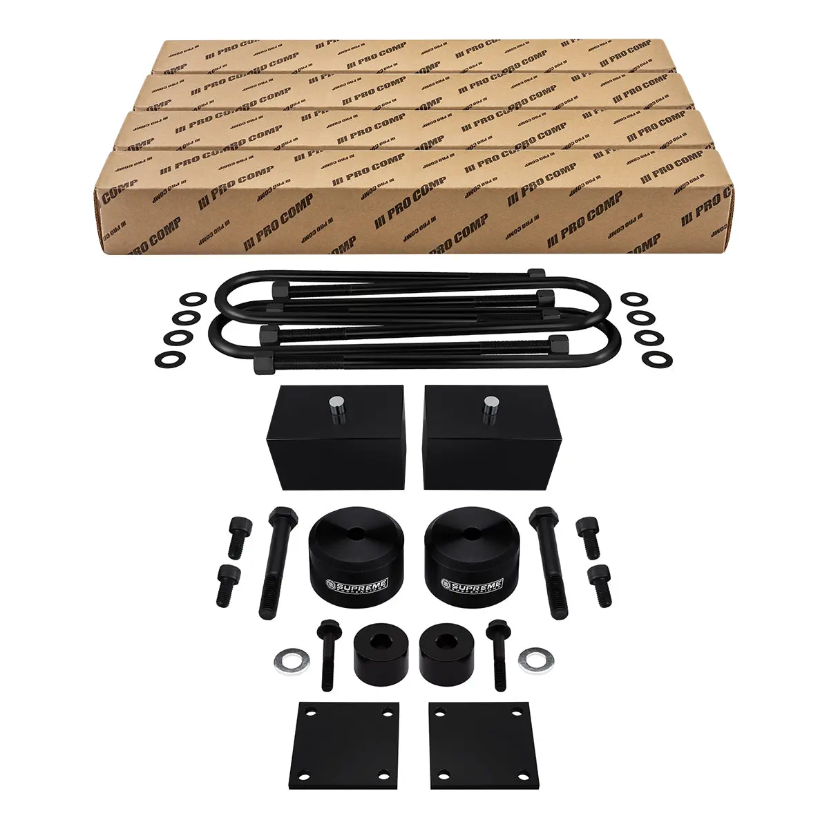 2005-2016 Ford F350 Full Suspension Lift Kit With Pro Comp Pro-X Shocks 4Wd 3