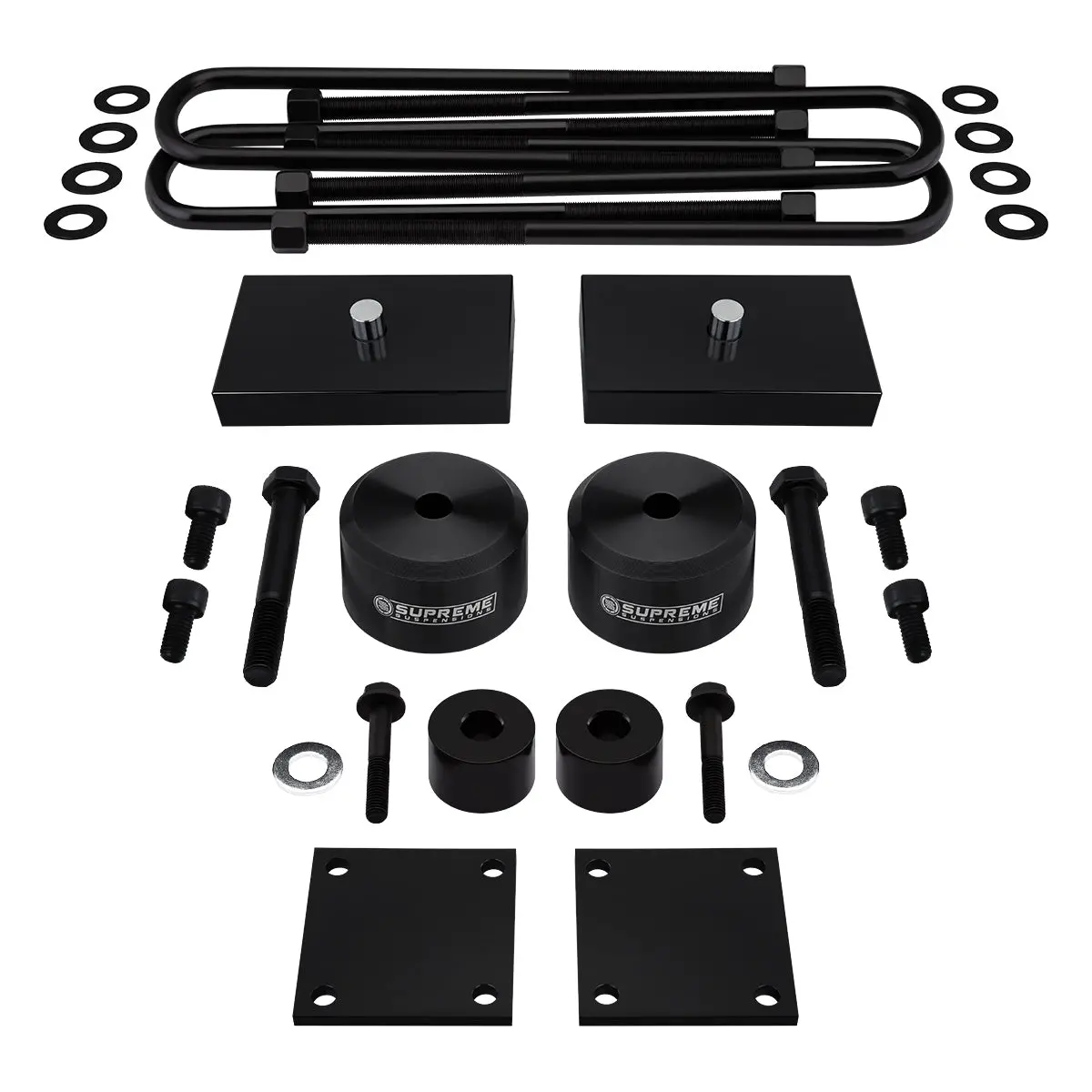 2017 - 2023 Ford F350 Super Duty Full Suspension Lift Kit With Brake Line And Bump Stop Relocation Kits 4Wd 4X4 1