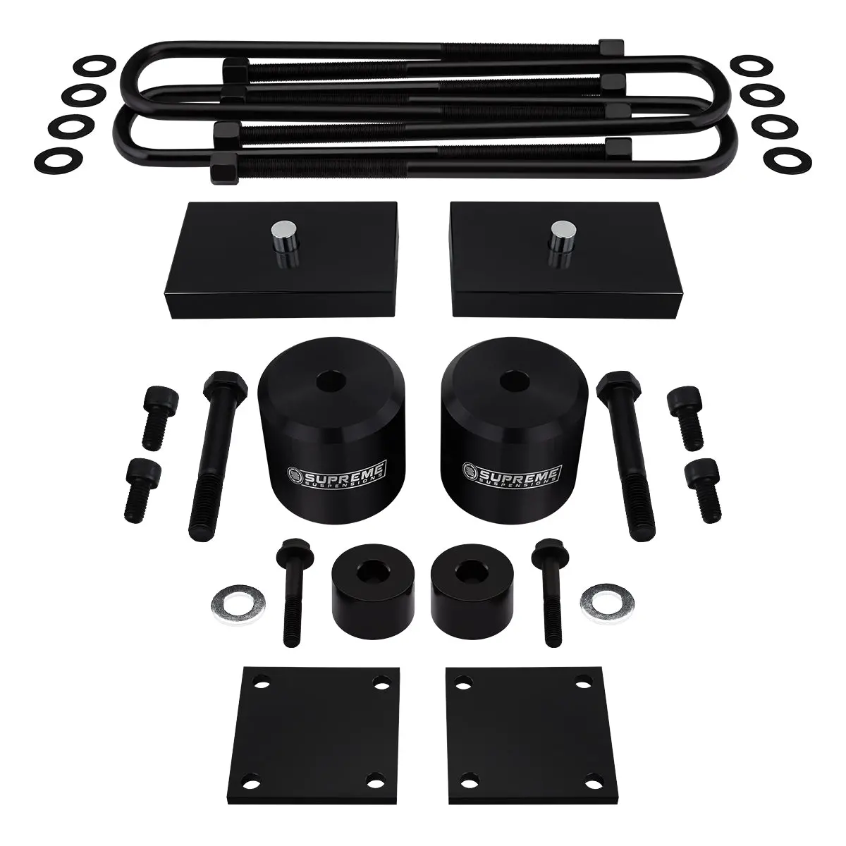 2017 - 2023 Ford F350 Super Duty Full Suspension Lift Kit With Brake Line And Bump Stop Relocation Kits 4Wd 4X4 3