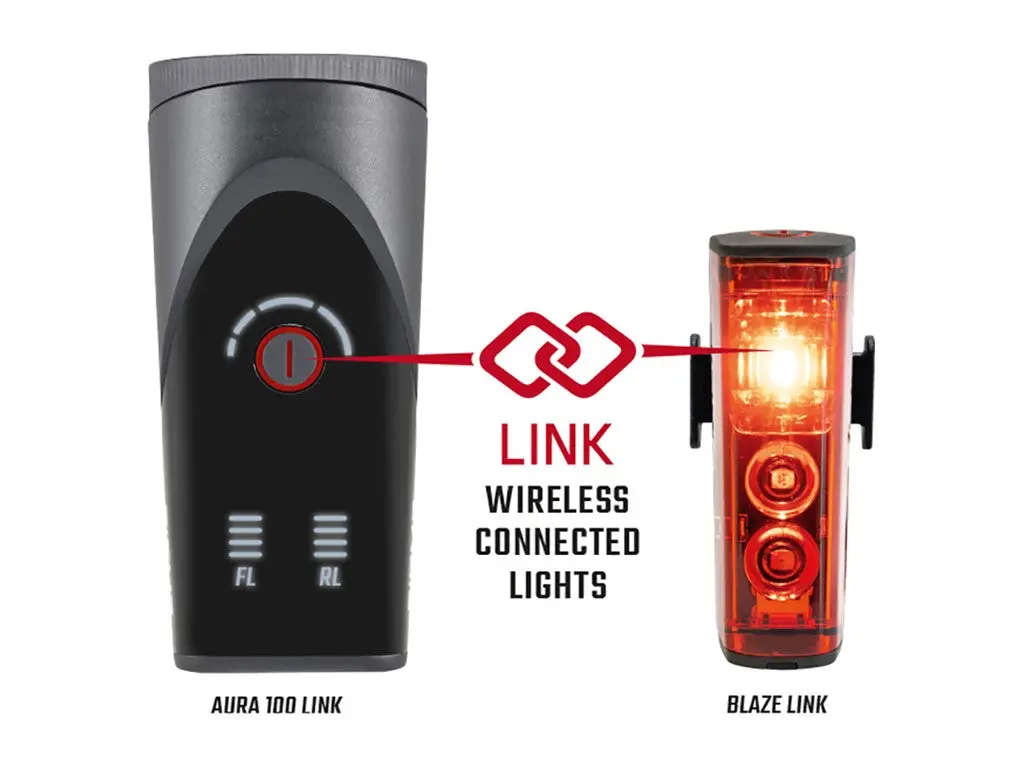 Sigma Aura 100 Blaze Link Cykellygtesæt 1