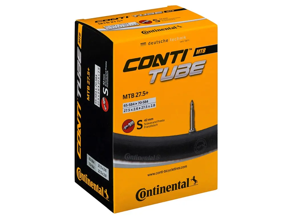 Continental Mtb Bred Slange 27.5'' X 2,6 - 2,8 1