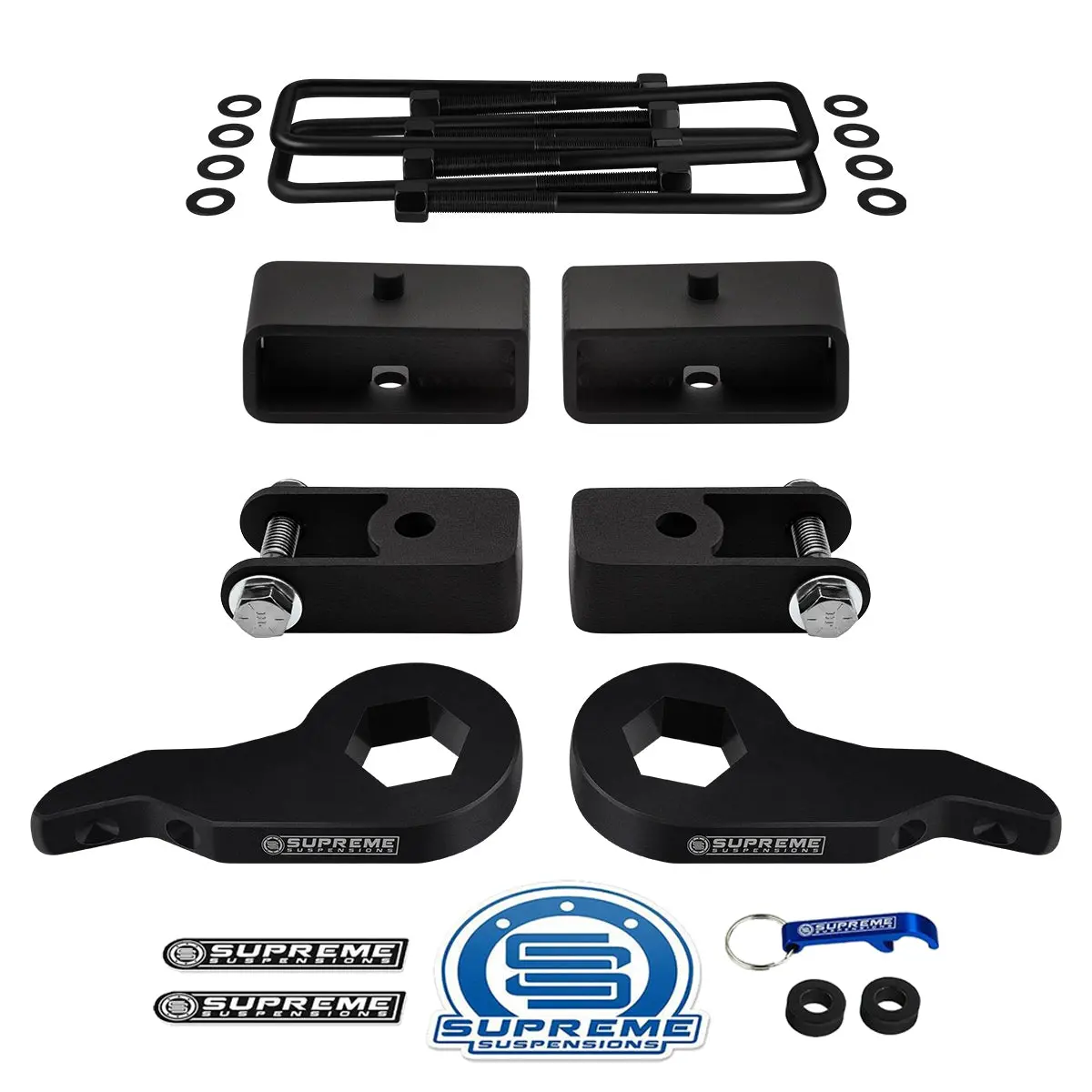 1999-2007 Gmc Sierra 1500 Full Suspension Lift Kit 4Wd + Shock Extenders 3