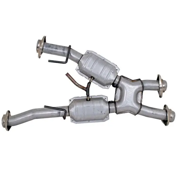 Bbk Performance 79-93 Ford Mustang 5.0 High Flow Catted X-Pipe Auto 1