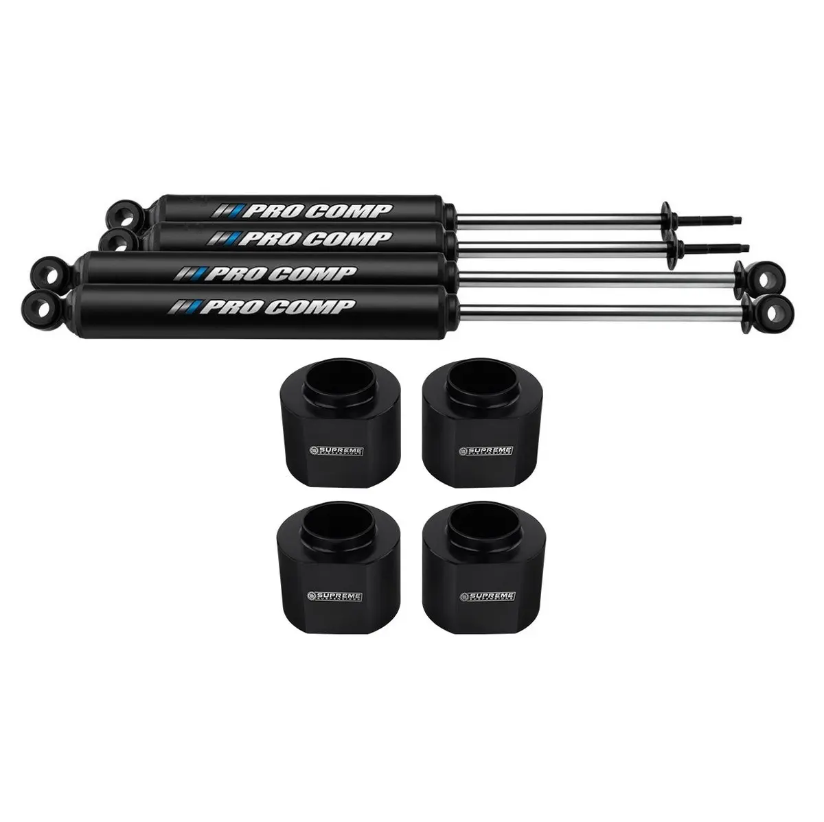 1993-1998 Jeep Grand Cherokee Zj Full Suspension Lift Kit With Pro Comp Pro-X Twin Tube Shocks 2Wd 4Wd 1