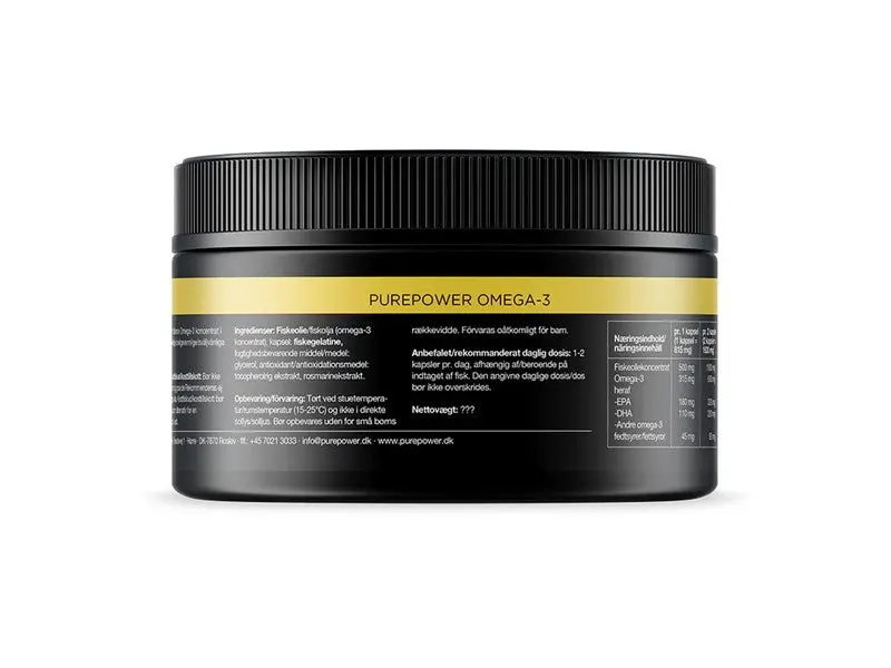 Purepower Omega 3 Tilskud 1