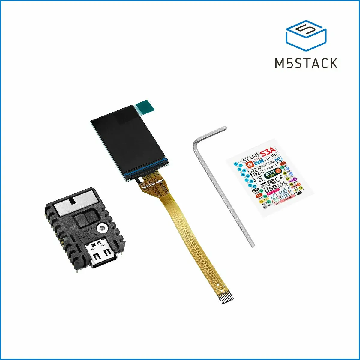 Cardputer Accessory Kit V1.1 (M5stamps3a + Display) 1
