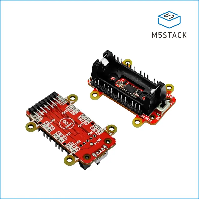 M5stickc 8-Channel Servo Driver Hat 1