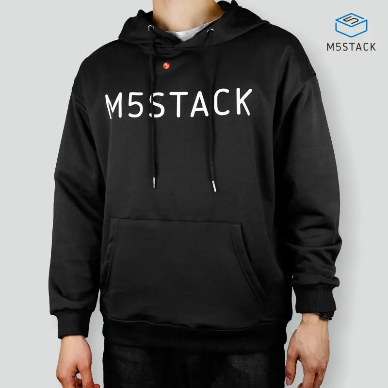 [Eol] M5stack Hoodie - Black 1