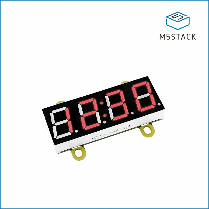 Red 7-Segment Digit Clock Unit 1