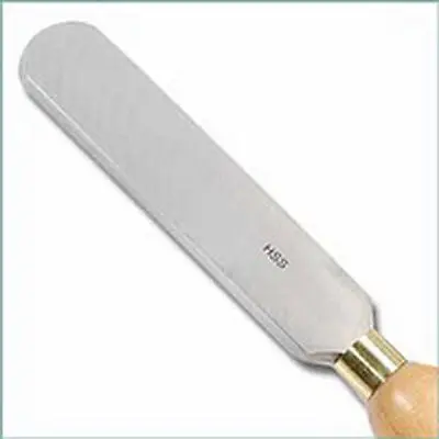 Wood Turning M2 Hss  1-1/2" Round Nosed Scraper 1