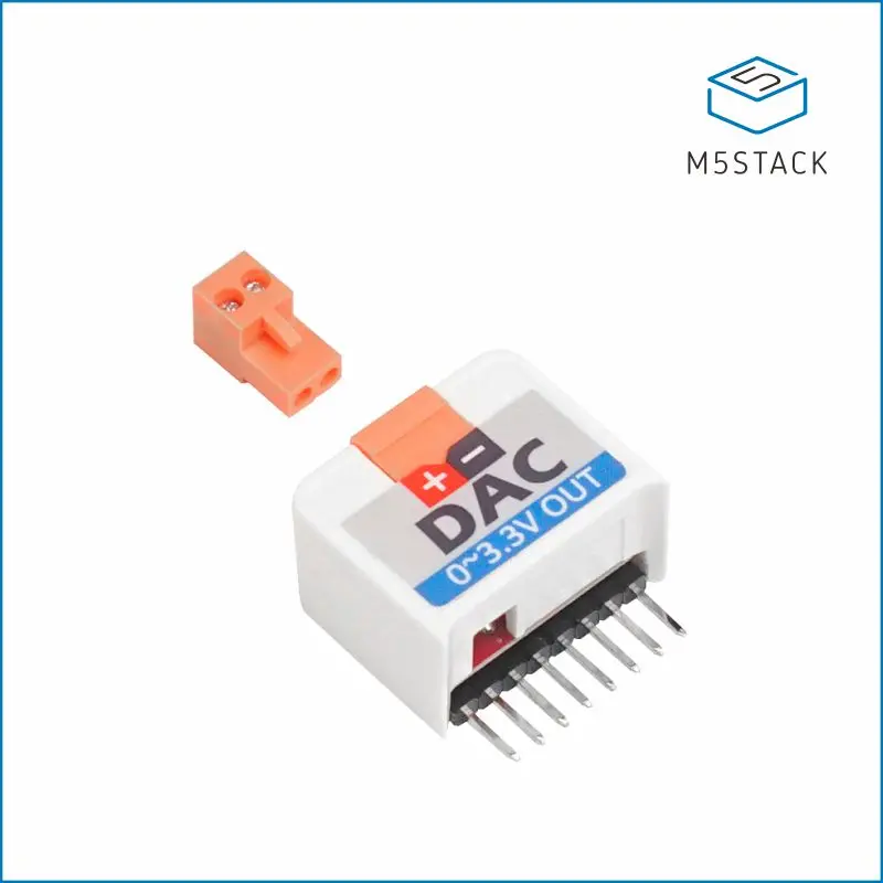[Eol] M5stickc Dac Hat Mcp4725 1