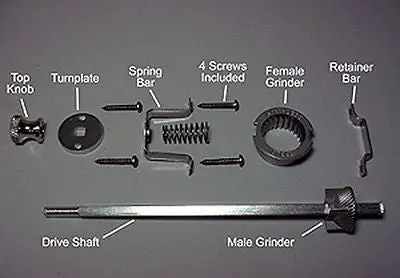 Woodtuirning 12" Pepper Grinder Mechanism, Professional Quality (No Wood Parts) 1