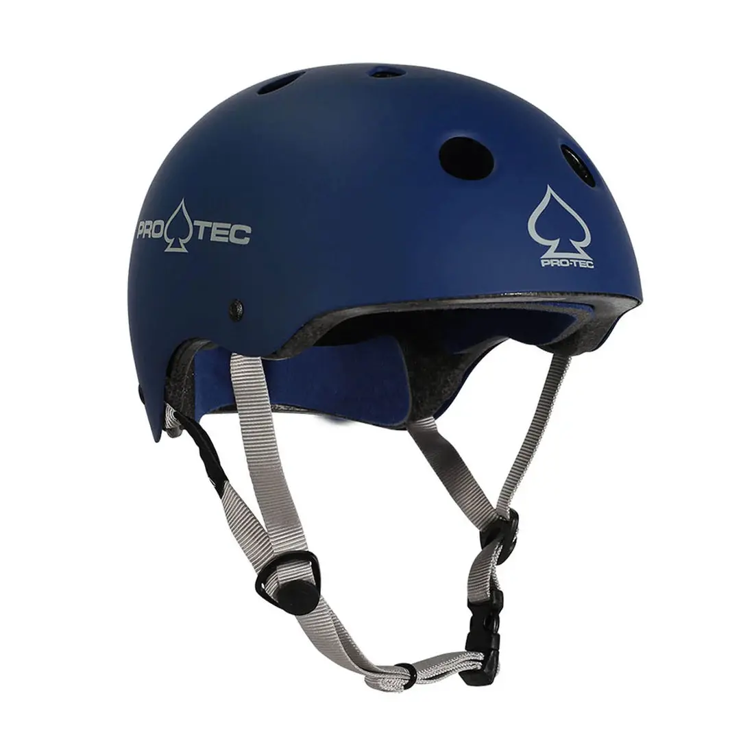 Protec Classic Certified Skate Helmet Matt Blue 1