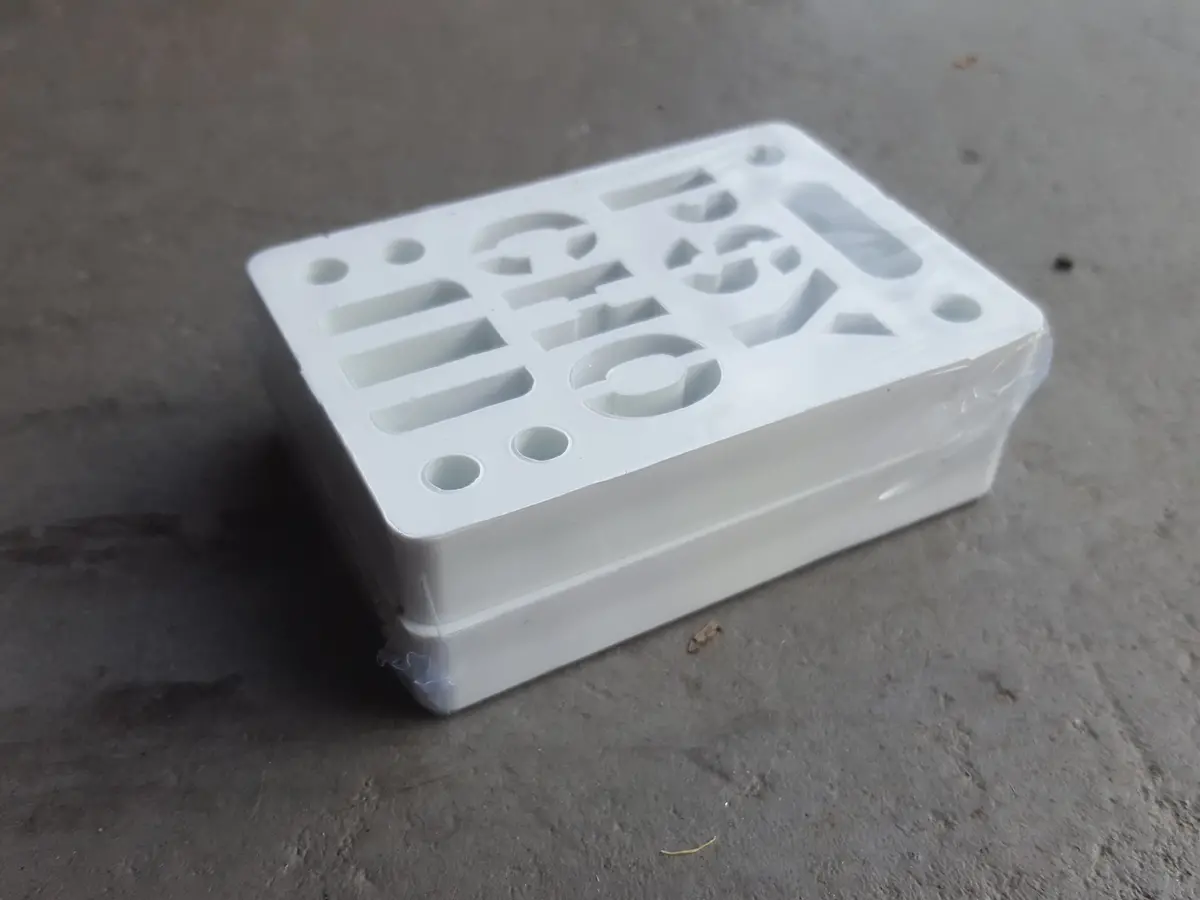 Riser Pads Psycho Risers - 1/2" White 1