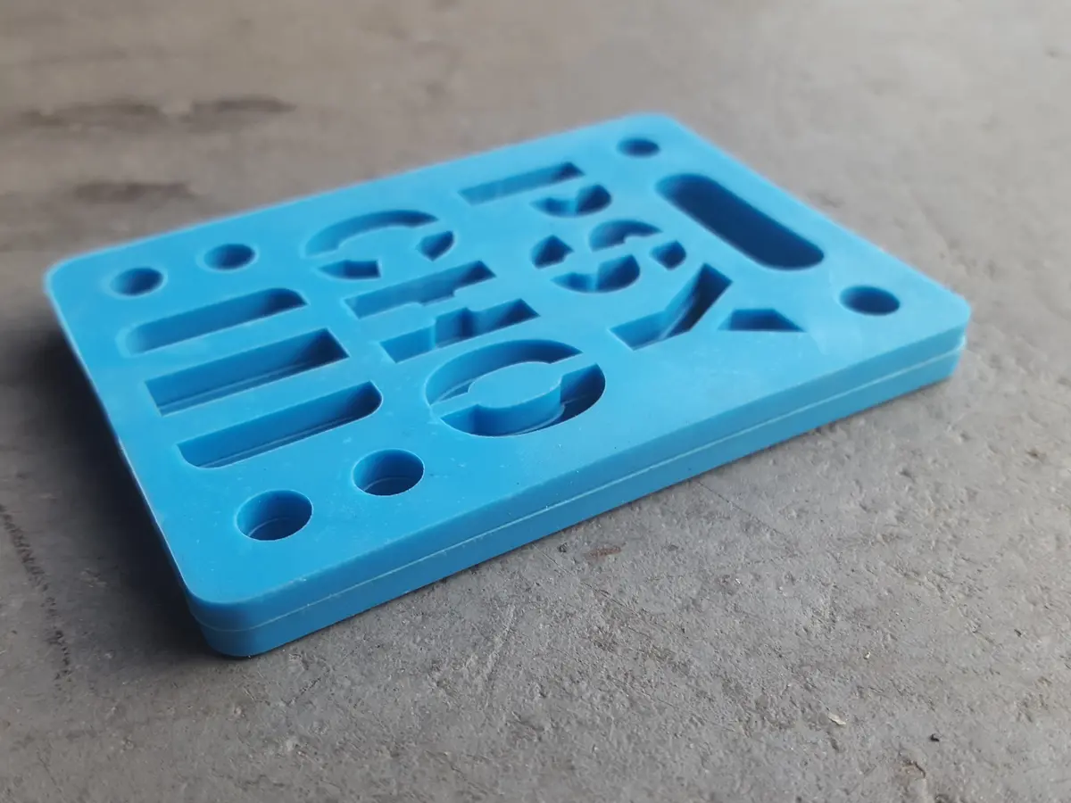 Riser Pads Psycho Risers - 1/8" Blue 1