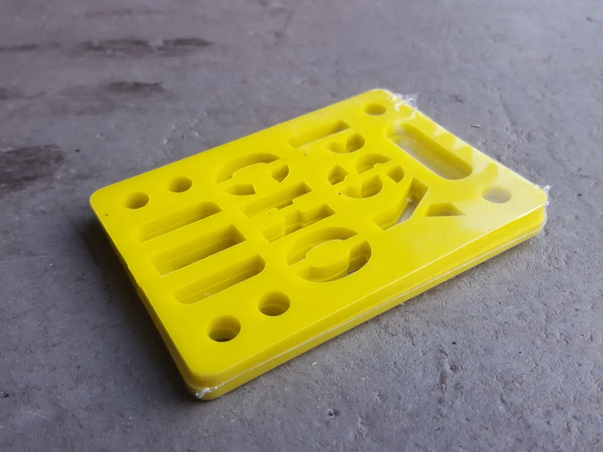 Riser Pads Psycho Risers - 1/8" Yellow 1