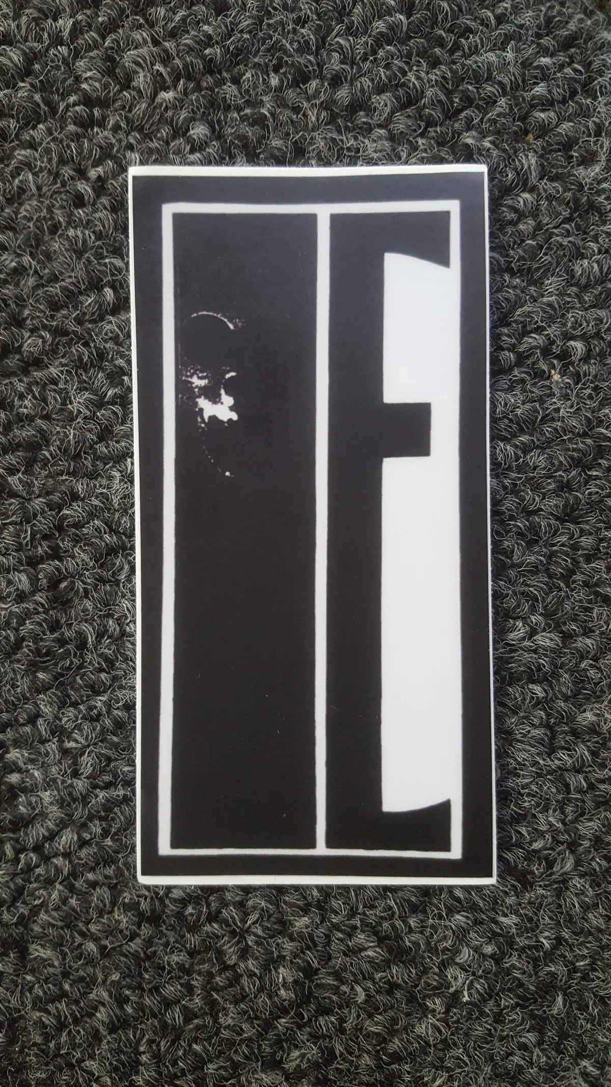 Phil. E. Skull Sticker -  4" 1