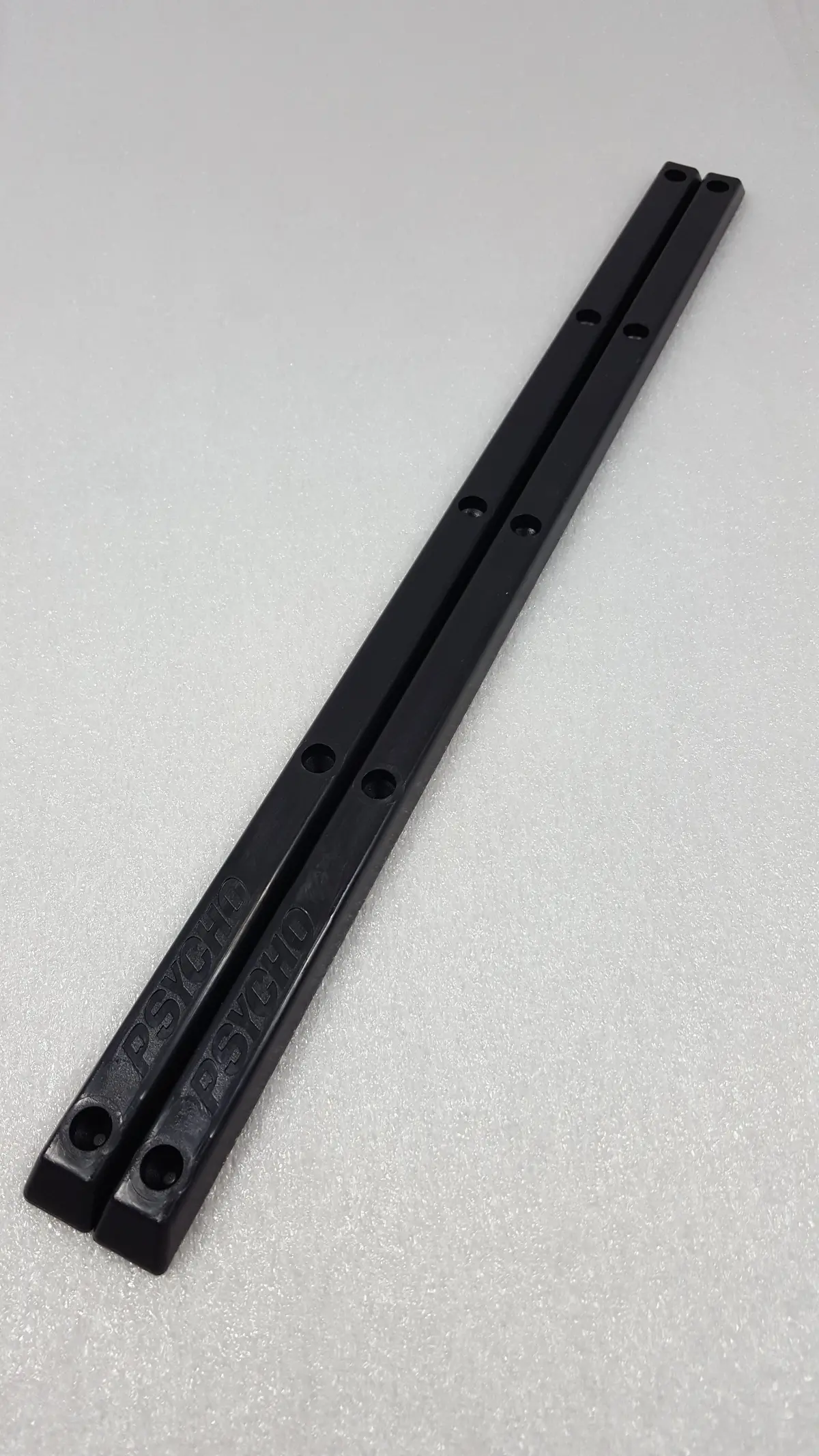 Psycho Skateboard Rails 1 Set - Black 1