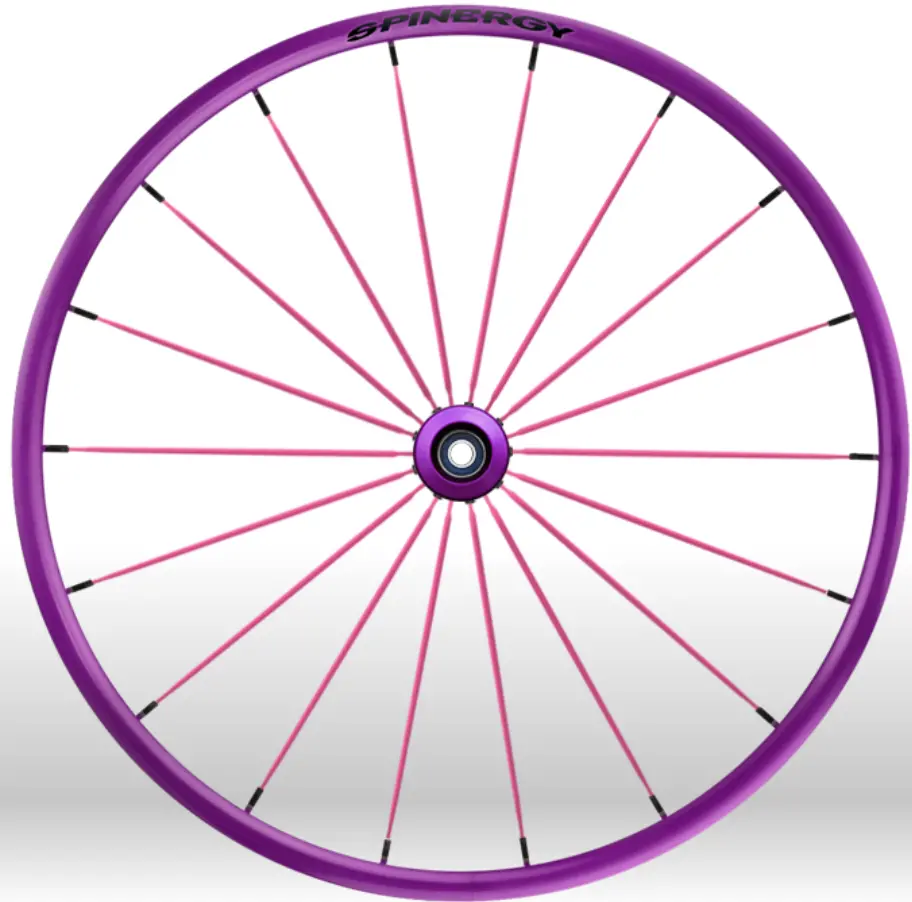 Spinergy Blade XLX Ultra-Lightweight Wheelchair Wheels Featuring Half-Inch Axle Bearings - Image 14