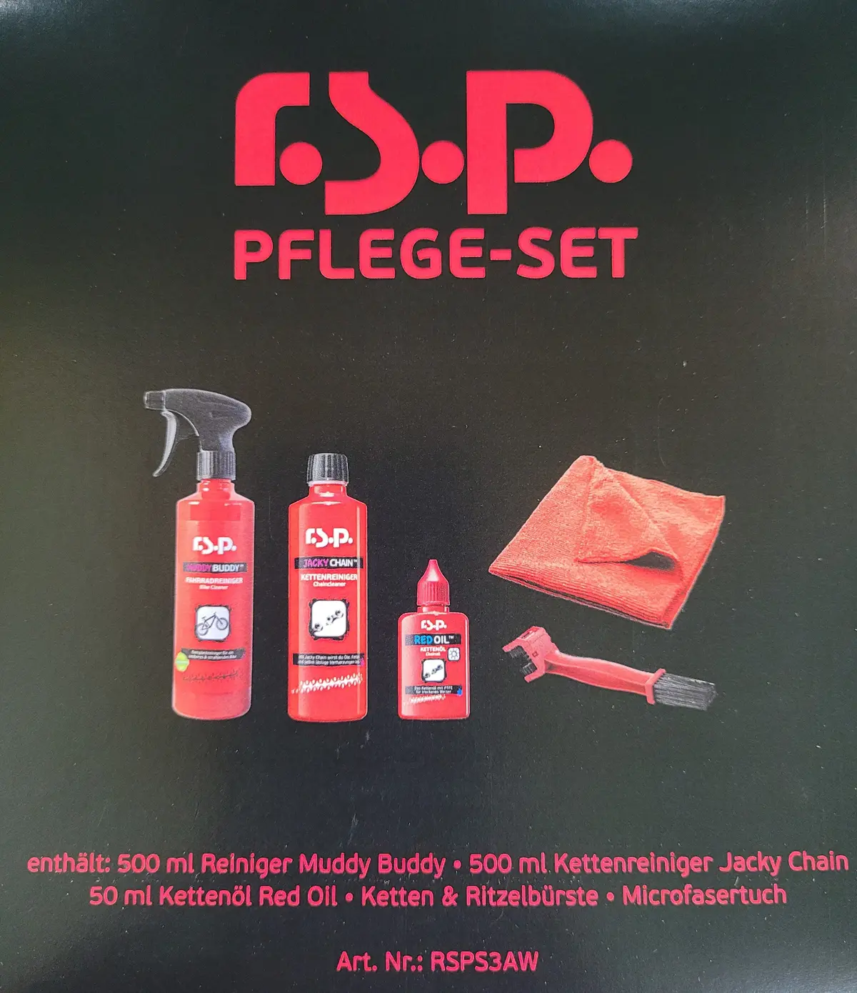 R.S.P. Bicycle Cleaning Set 1