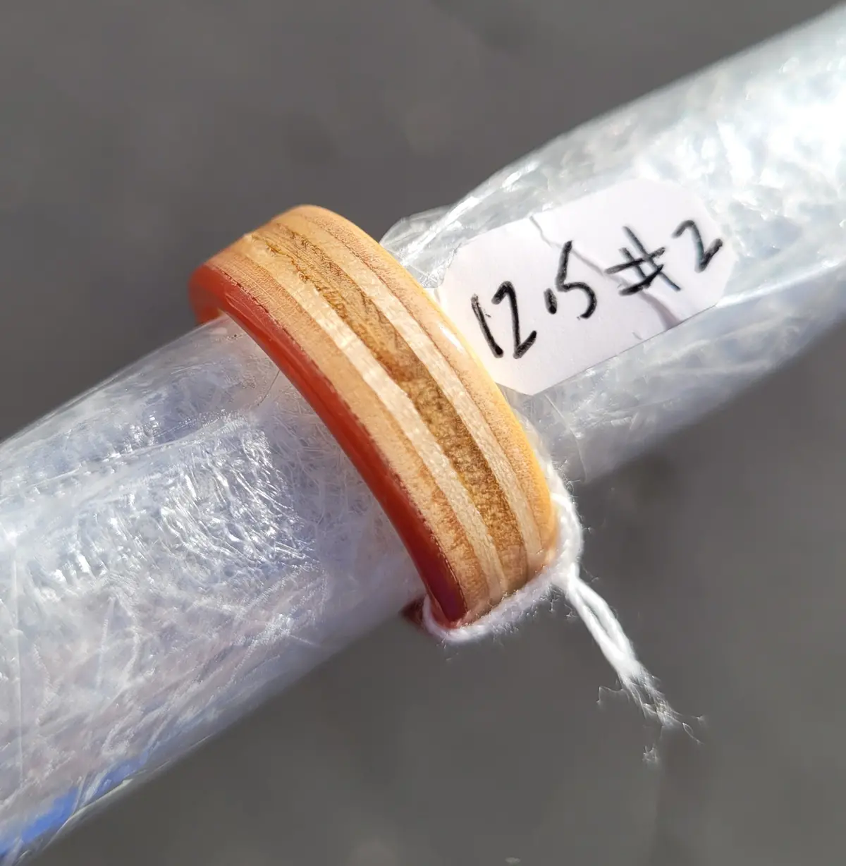 Recycled Bo-Tuff Skateboard Ring Size 12.5 (#2) 1