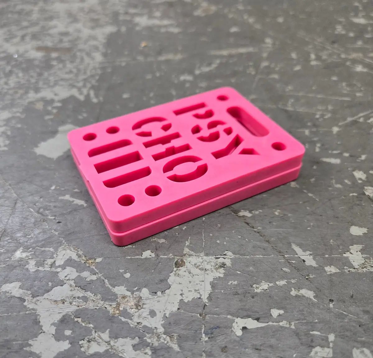 Riser Pads Psycho Risers - 1/4" Pink 1