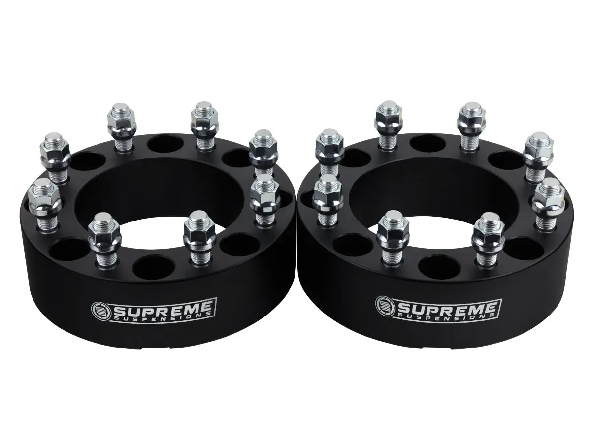 2011-2022 Gmc Sierra 2500Hd 2Wd 4Wd 2" Lug Centric 8X180 Wheel Spacers 124.1Mm Center Bore 4