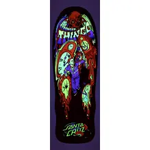 Stranger Things Grabke Max Melting Clock Santa Cruz Skateboard Deck 1