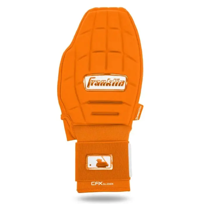 Franklin Cfx Slider Prt Adult Sliding Mitt - Orange 1