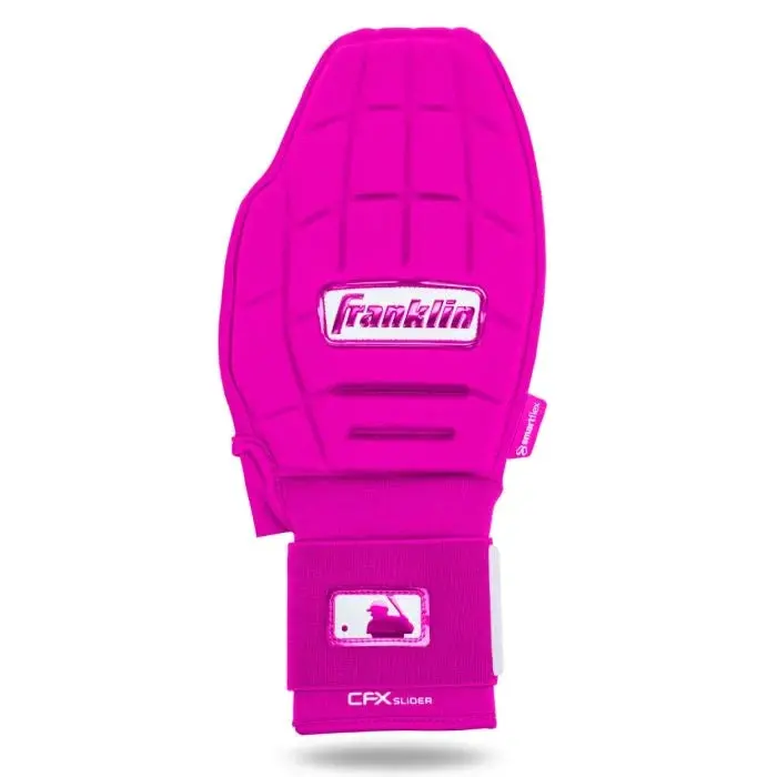 Franklin Cfx Slider Prt Adult Sliding Mitt - Pink 1