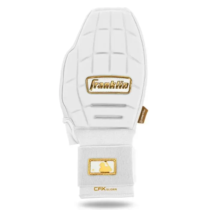 Franklin Cfx Slider Prt Adult Sliding Mitt - White 1