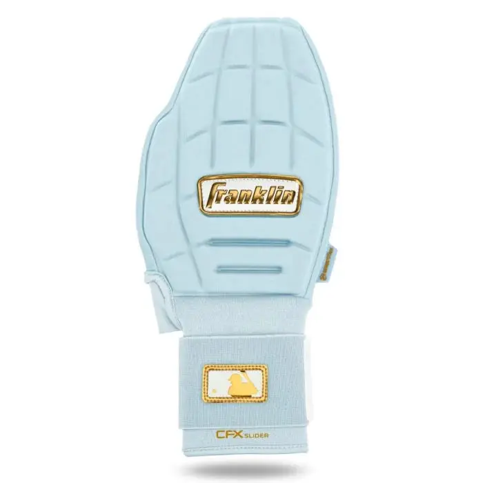 Franklin Cfx Slider Prt Adult Sliding Mitt - Carolina Blue 1