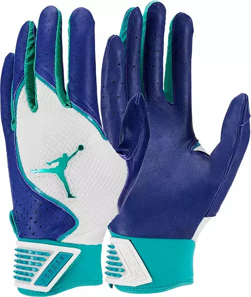 Jordan Fly Elite Adult Batting Gloves - Purple 1