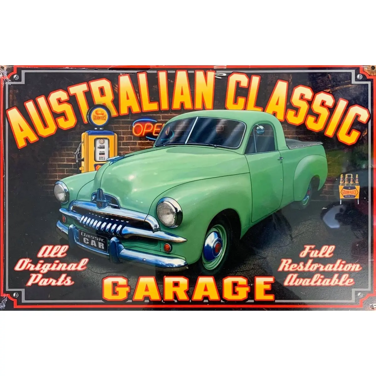 Tin Sign Holden Ute 1