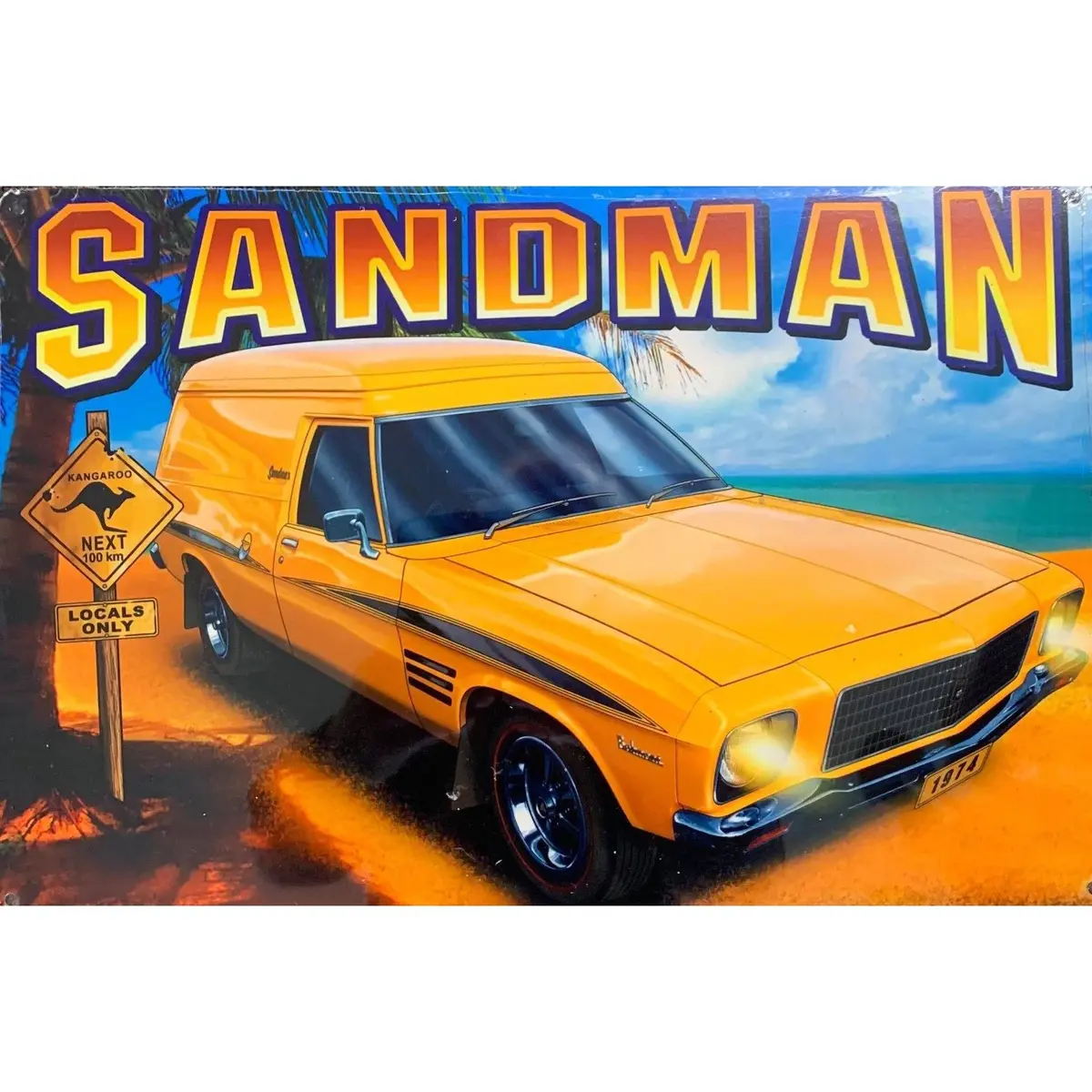 Tin Sign Sandman 1