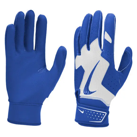 Nike Alpha 2.0 Adult Batting Gloves - Royal/White 1