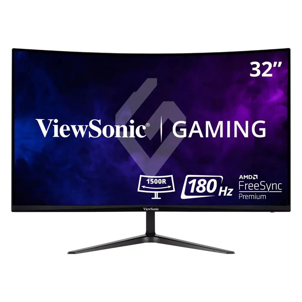 Viewsonic 32" Curved 1080P 1Ms 180Hz Gaming Monitor With Freesync Premium | Vx3218-Pc-Mhd 1