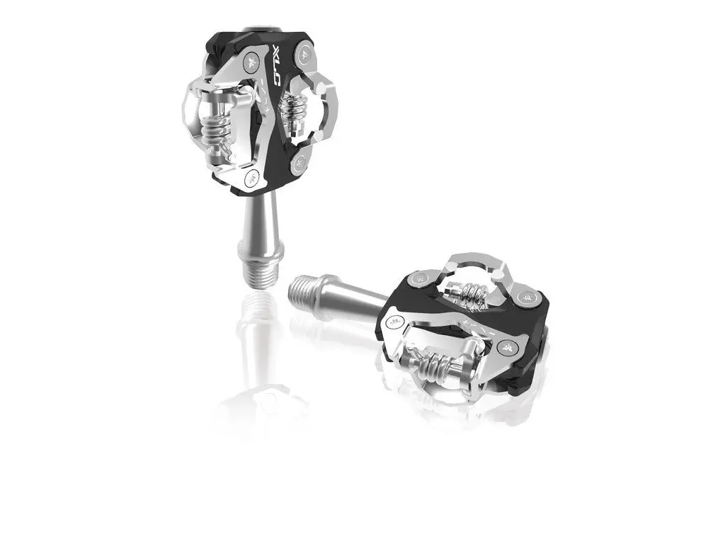 Xlc Click Pedal Pd-S15 Sort/Sølv 1