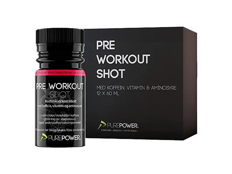 Purepower Energi Drink Røde Bær 1