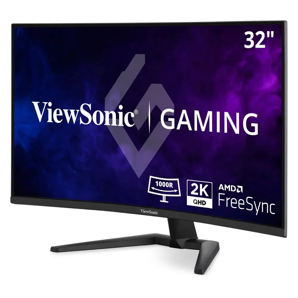 Viewsonic 32" Curved 1440P 1Ms 180Hz Gaming Monitor With Freesync | Vx3228c-2K 1