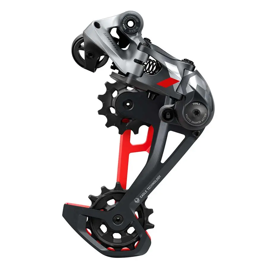 Sram, X01 Eagle B2, Rear Derailleur, Speed: 12, Red 1
