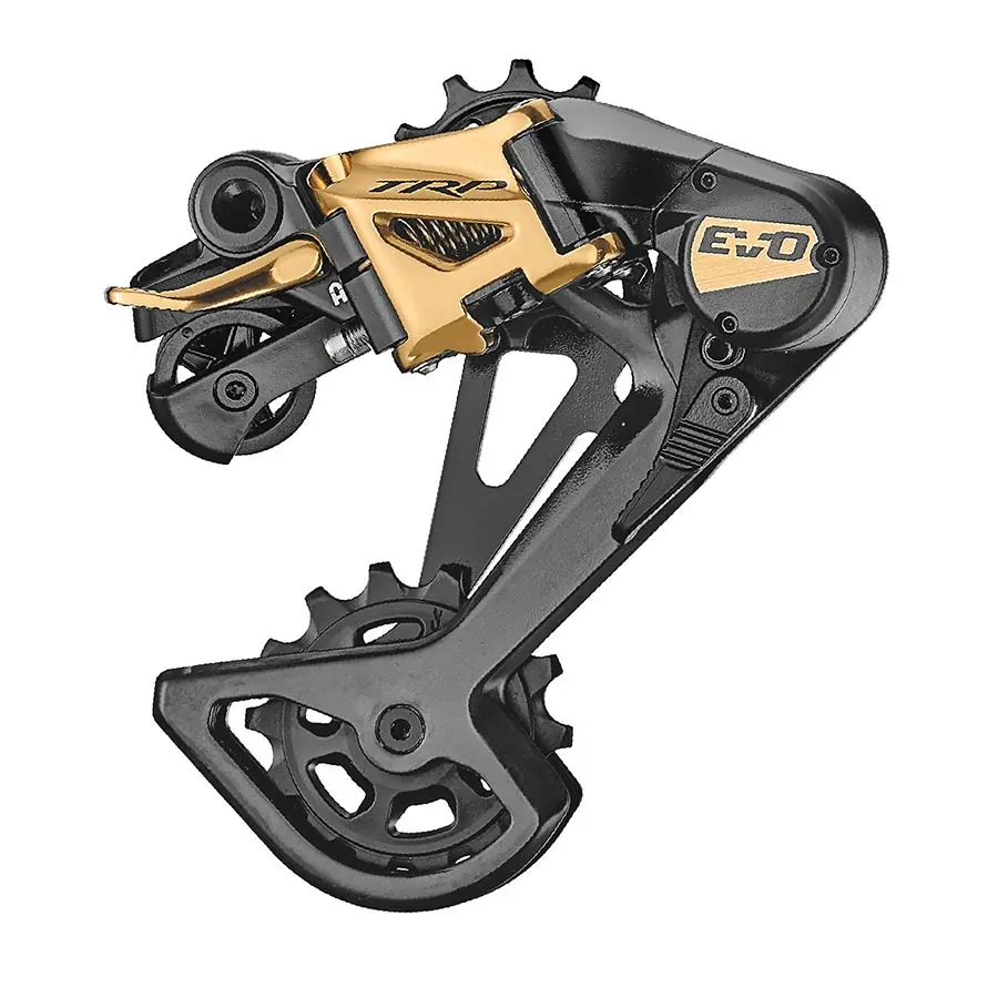 Trp, Evo 12, Rear Derailleur, Speed: 12, Cage: Long, Gold 1