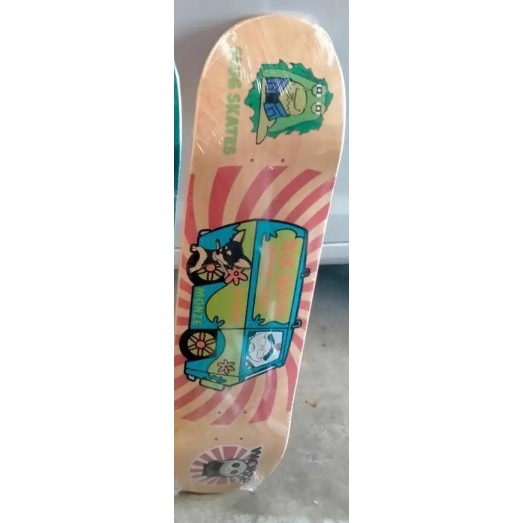 Slug Skates Mystery Skateboard Deck 8.0 Inch Wide 1