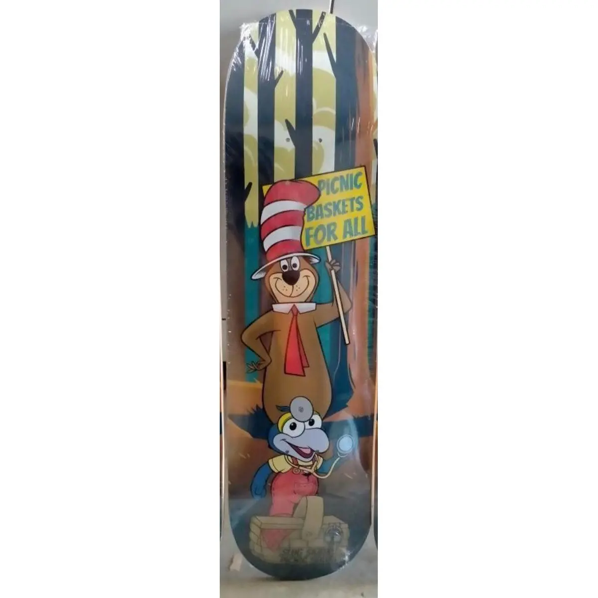Slug Skates Yogi Skateboard Deck 8.25 Inch Wide 1