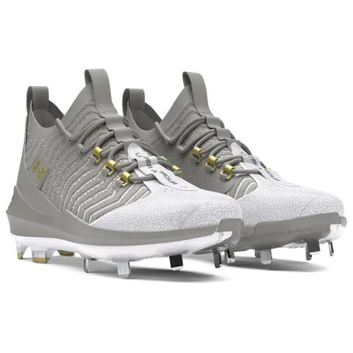 Men's Under Armour Harper 9 Pro St Baseball Cleats | Grey 1