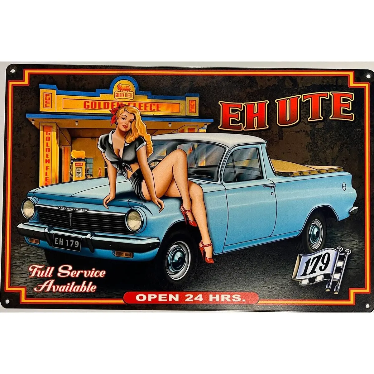 Tin Sign Eh Ute 1
