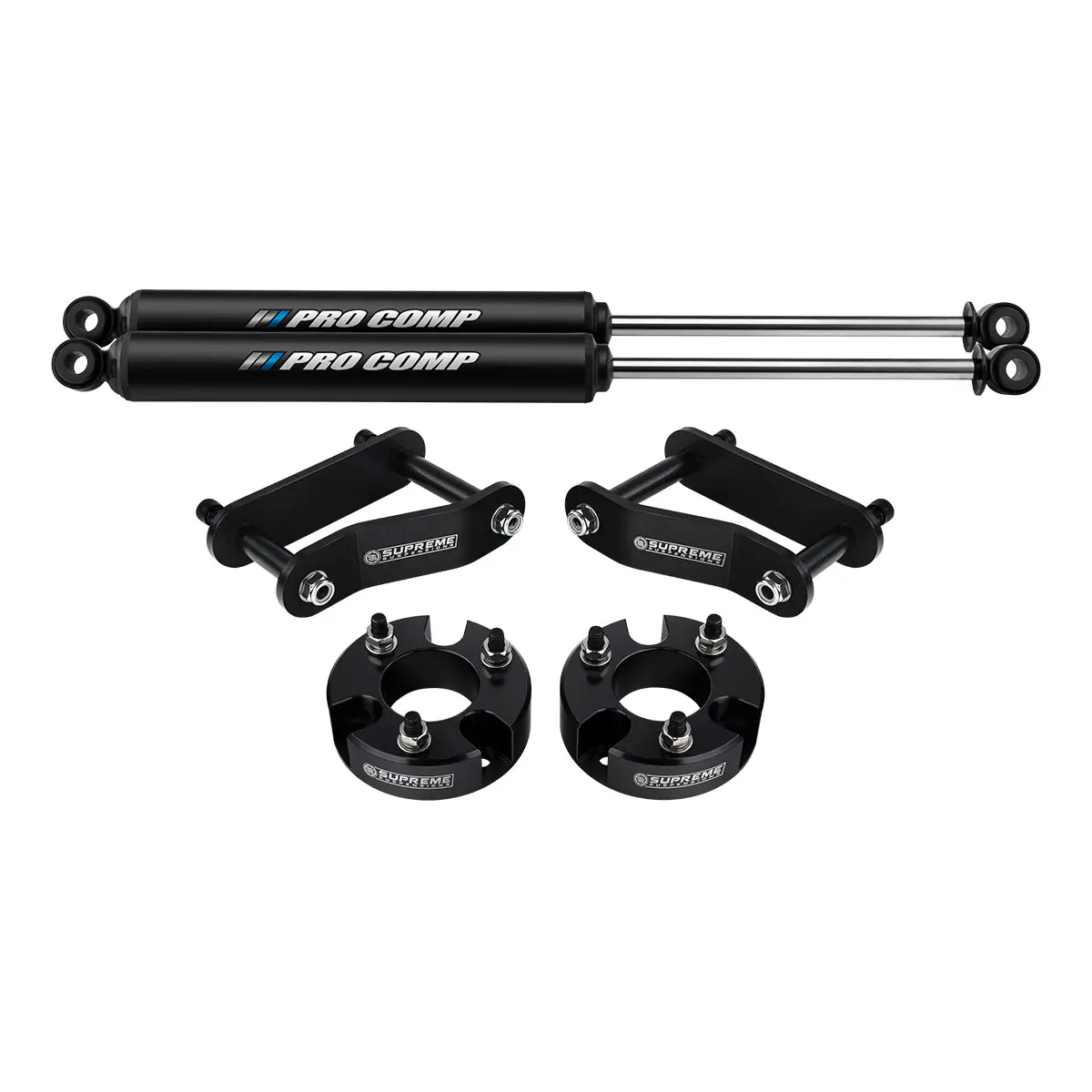 2005-2019 Nissan Frontier Full Suspension Lift Kit With Rear Pro Comp Pro-X Shocks 2Wd 4Wd 1
