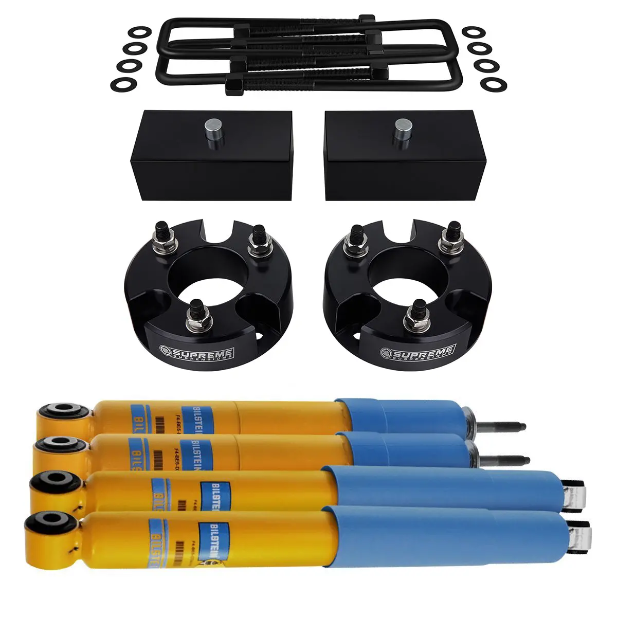 2009-2012 Suzuki Equator Full Suspension Lift Kit & Bilstein Shocks 2Wd 4Wd 1
